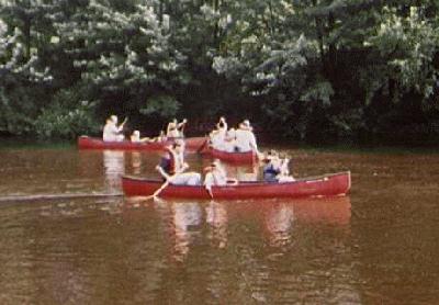 Canoes on the Neponset